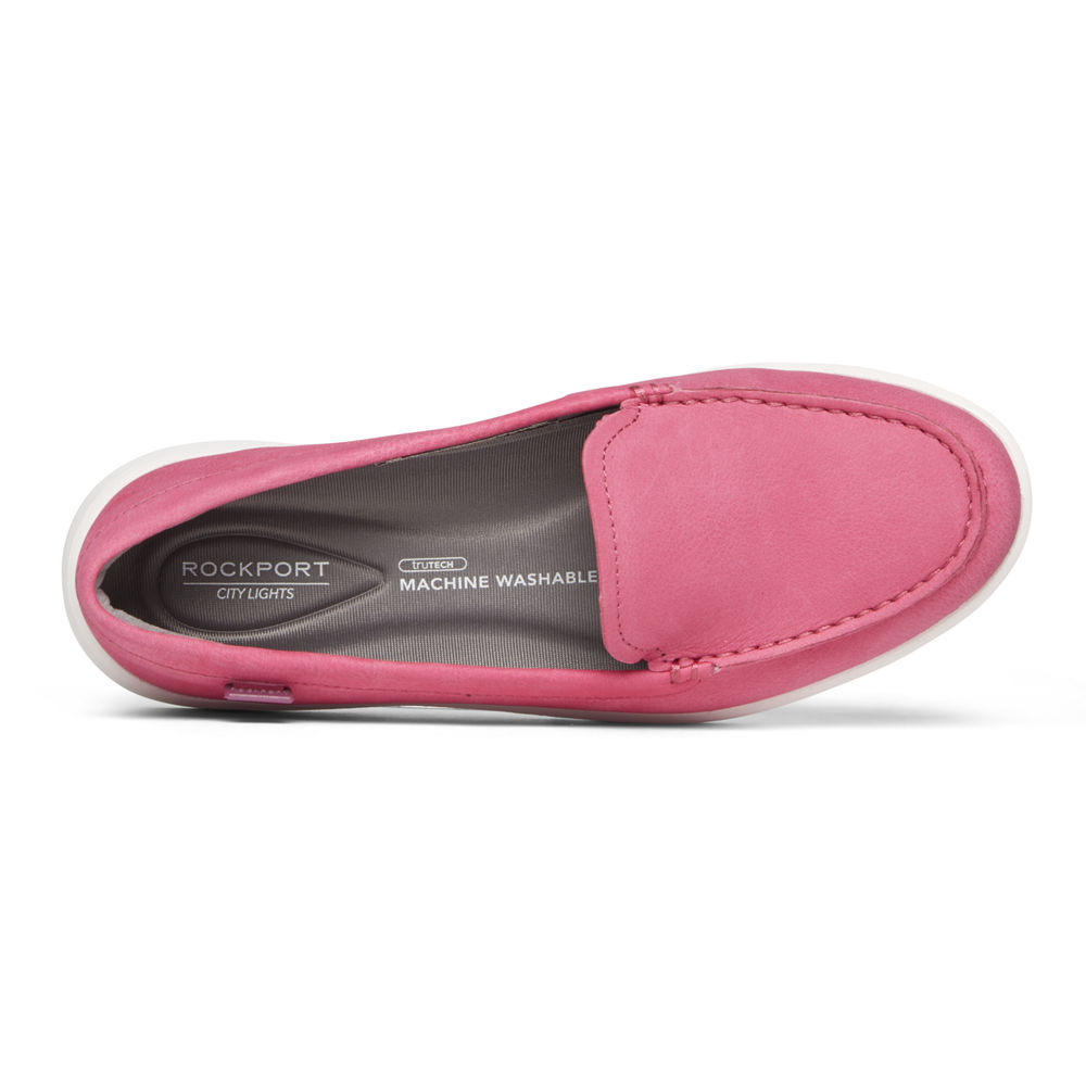 Rockport Womens Ayva Washable - Loafers Pink - XAR439265